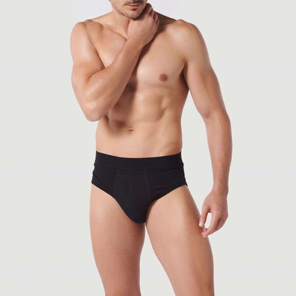 siegmund care Inkontinenz-Pants Herren Slip schwarz L, 60ml in 24 Stunden, L Gr., 1-St.