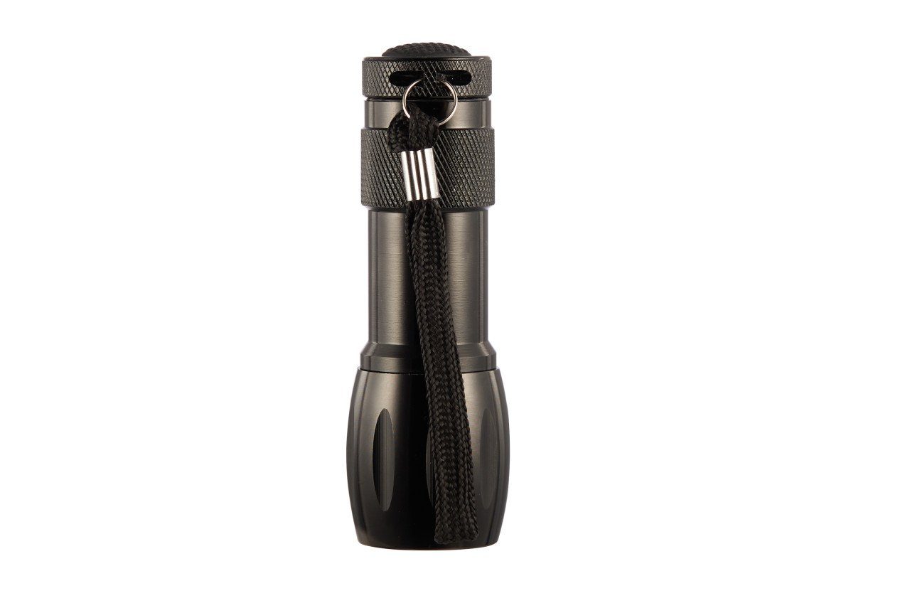 Trend Line LED Taschenlampe Trendline schwarze Taschenlampe mit 9 LED