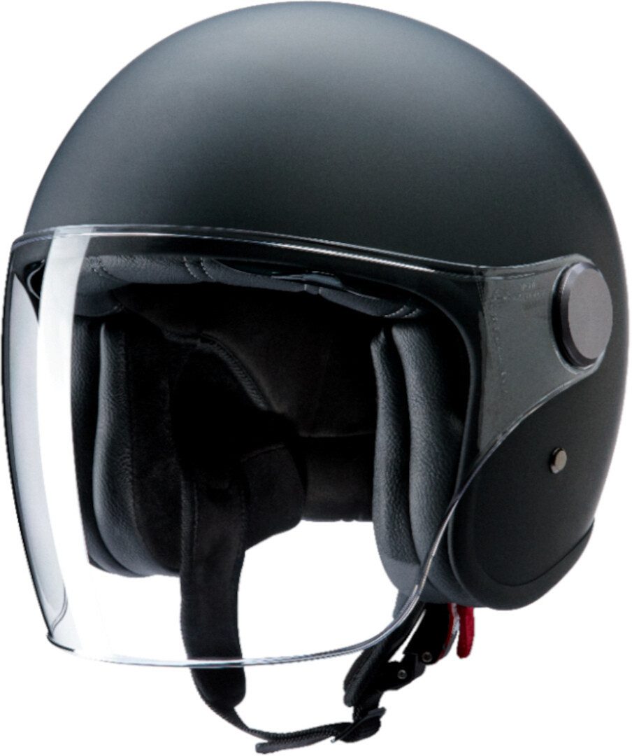Redbike Motorradhelm RB-860 Jethelm, integriertes Sonnenvisier