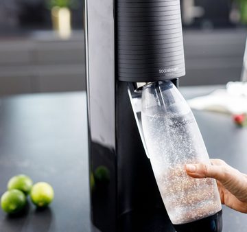 SodaStream Wassersprudler TERRA, inkl. 1x CO2-Zylinder CQC, 1x 1L spülmaschinenfeste Kunststoff-Flasche