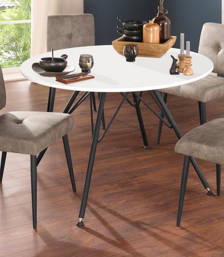 Homexperts Esstisch, rund 100 cm Durchmesser | OTTO