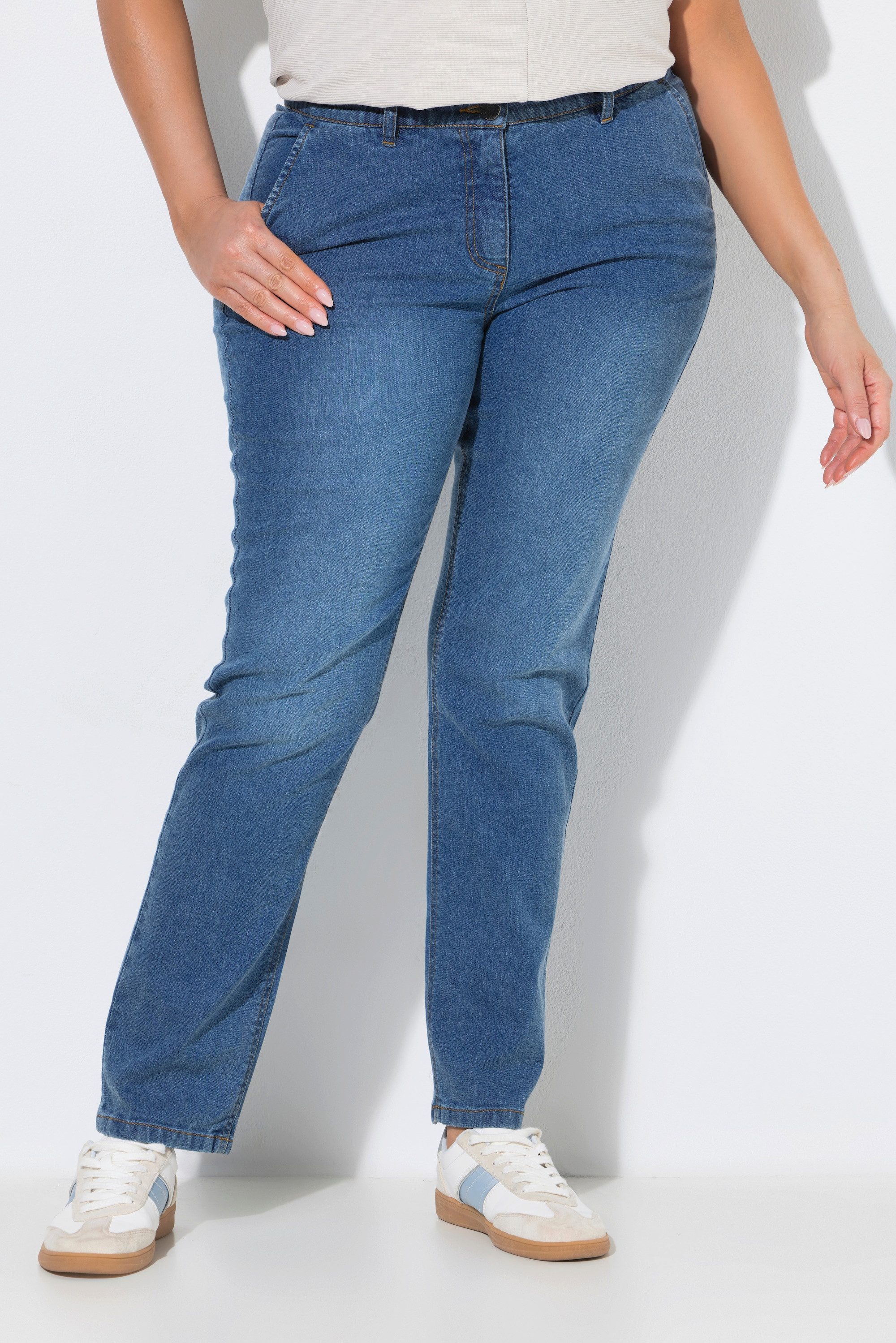 Röhrenjeans Jeans Sammy schmales Bein Stretchdenim Komfortbund