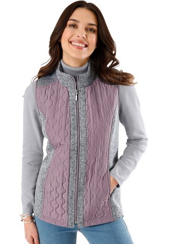 CLASSIC BASICS Жилет стеганый с Strick-Eins&auml;tzen...