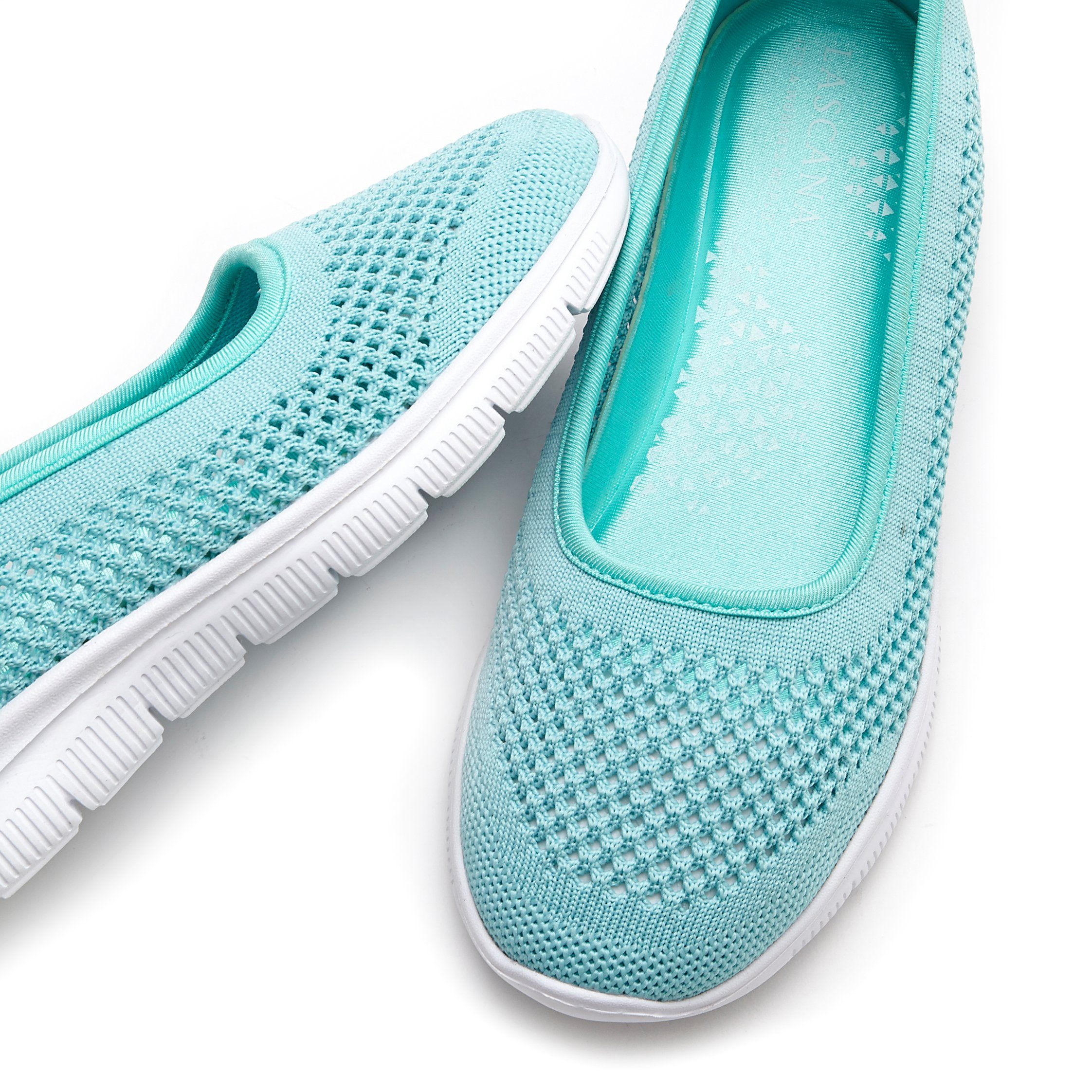 Innensohle Mesh, Sneaker mint VEGAN ultraleichter Ballerinas aus Slipper,Freizeitschuh weicher LASCANA