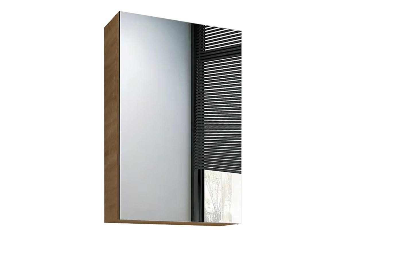 Faizee Home Badmöbel-Set Bademöbel 40 cm Badschrank Waschtisch Unterschrank Spiegelschrank