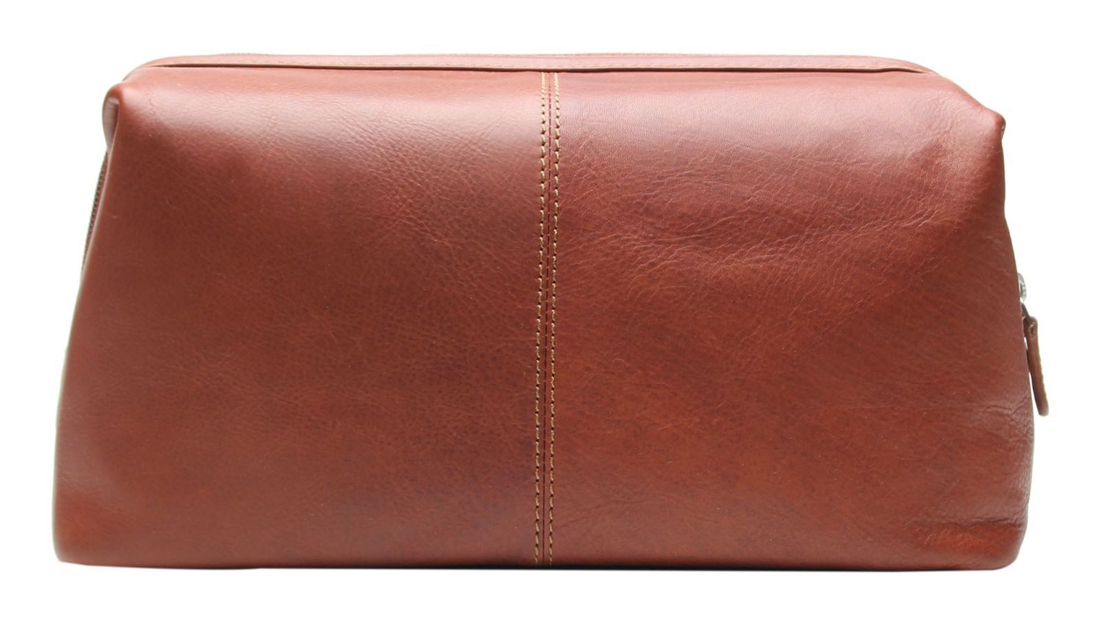 Esquire Kosmetiktasche Cosmetic Bag, aus echtem Leder