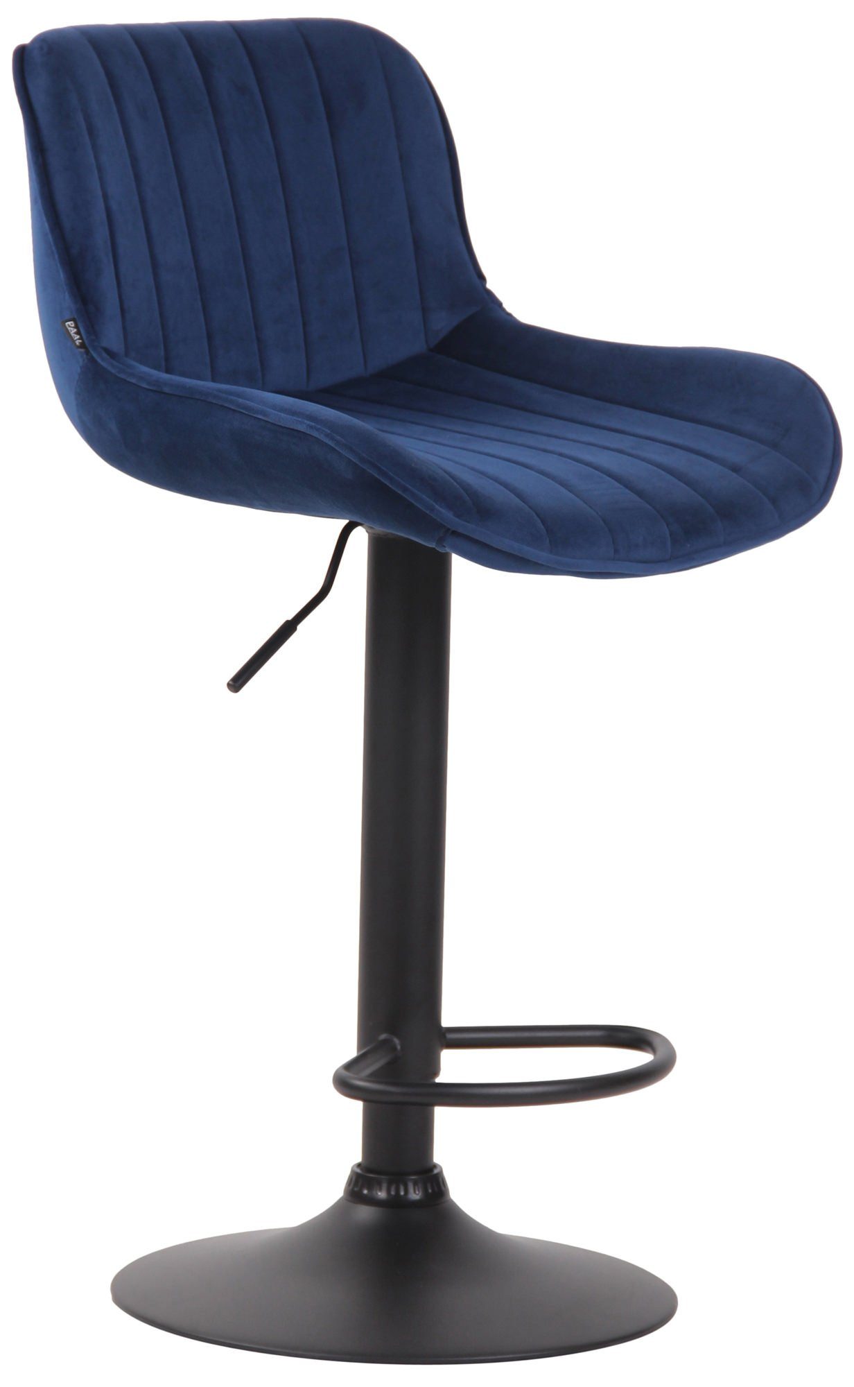 Barhocker Barhocker Lentini Samt schwarz