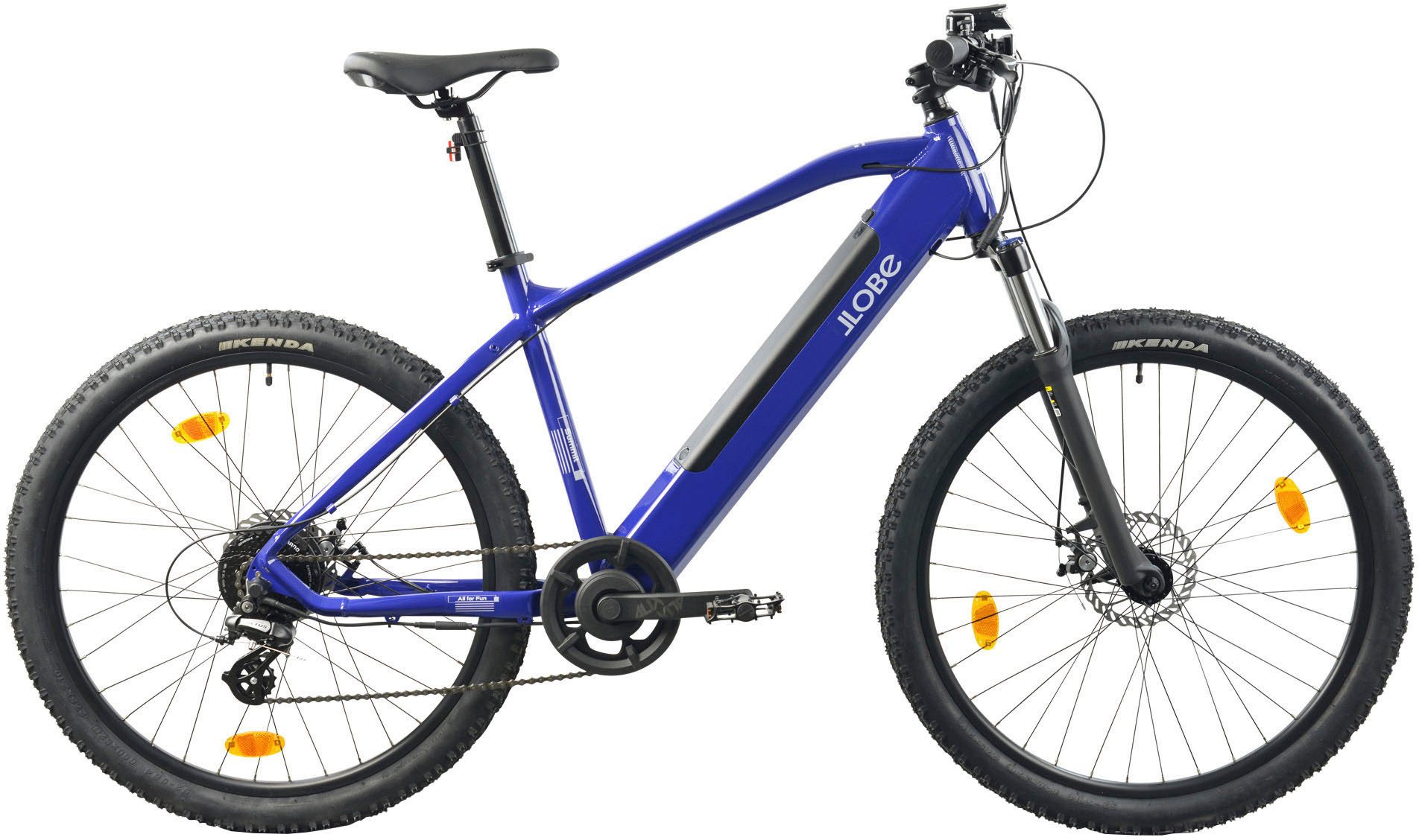 LLobe E-Bike Mountainbike Mountain E-Bike 27,5" Summit, Shimano Deore Schaltwerk, Kettenschaltung, Heckmotor, 468 Wh