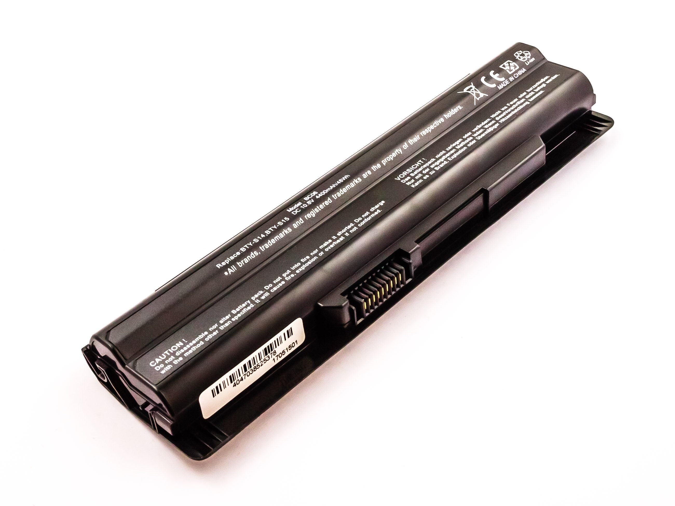 Akkuversum Akku kompatibel mit MSI N6105-FP3407 Akku Akku 4400 mAh (11,1 V)