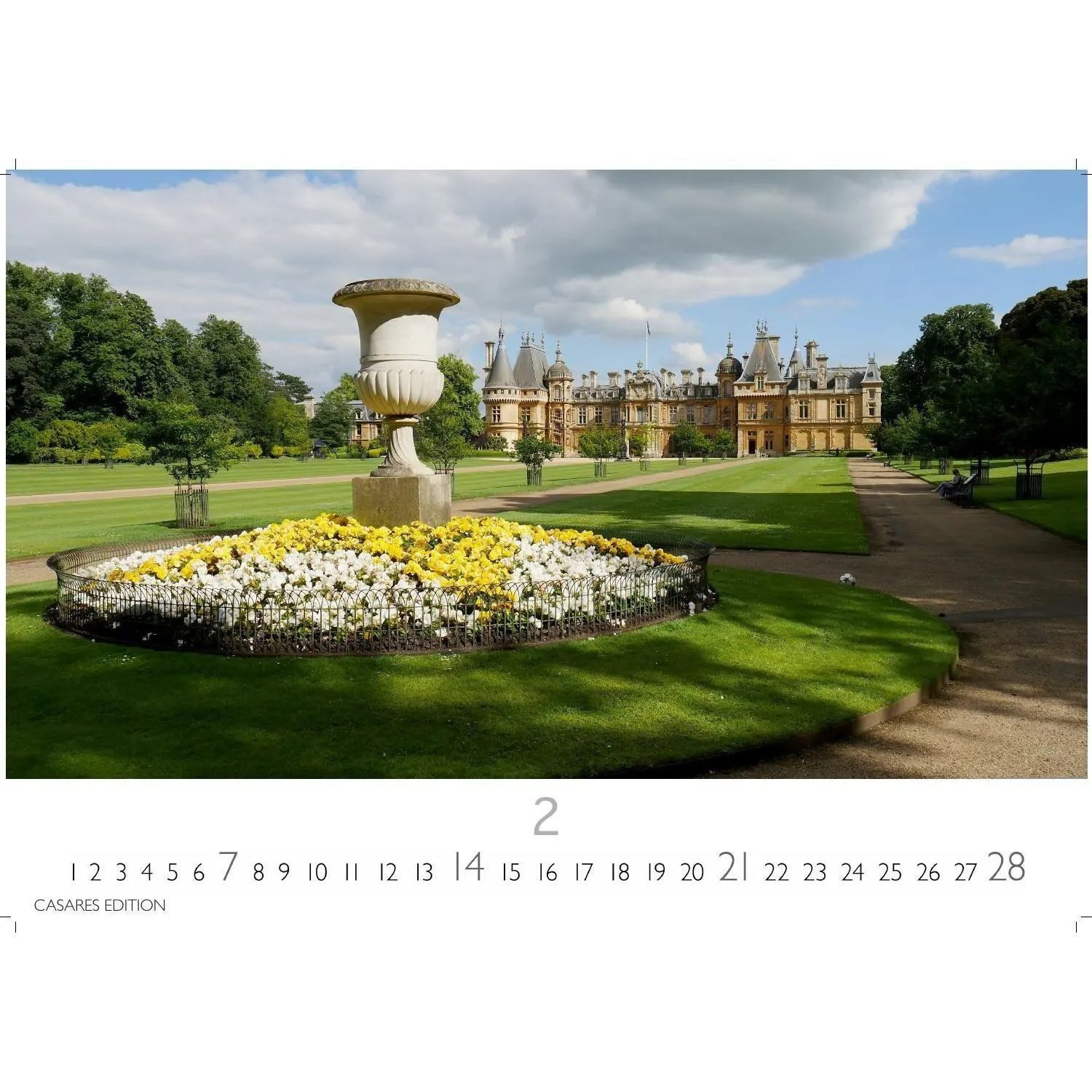 Wandkalender Englische Gärten Kalender 2027 - Wandkalender, Fotokalender...