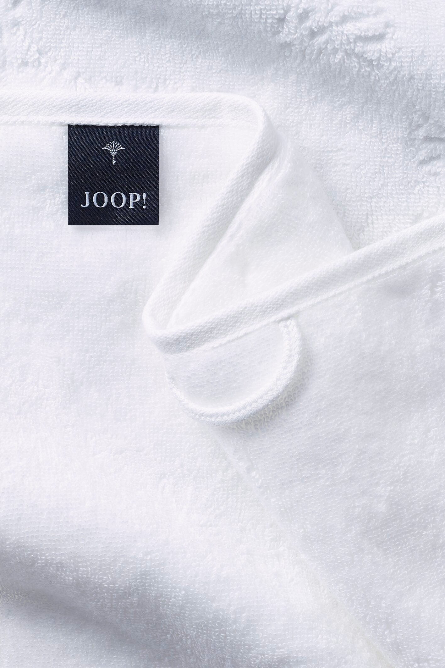 Joop! (3-St) LIVING - Gästetuch-Set, Weiß JOOP! UNI Textil Gästehandtücher CORNFLOWER