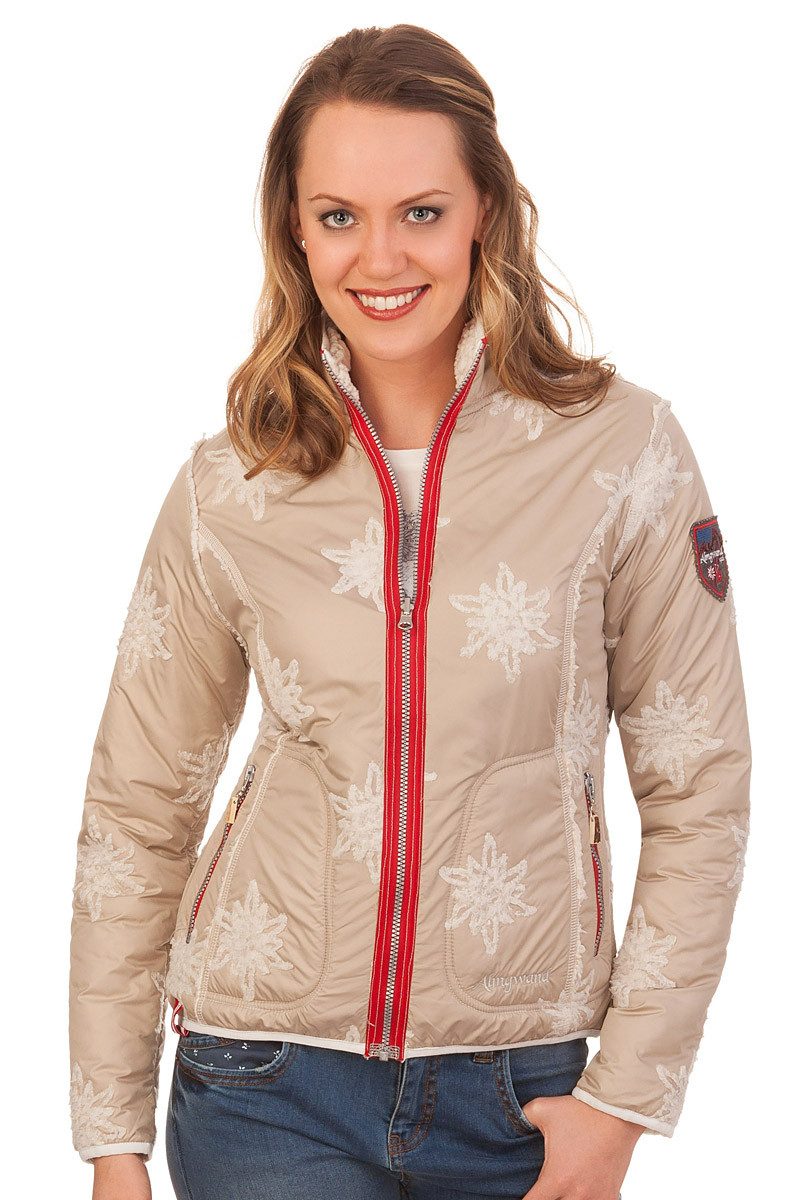 Outdoorjacke Trachtenjacke Damen - BREITSTEIN - ecru
