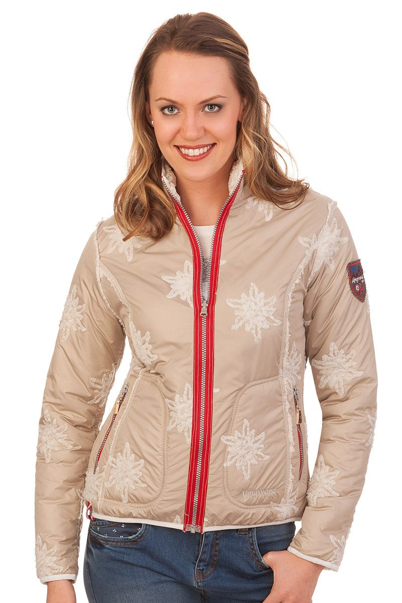 Almgwand Outdoorjacke Trachtenjacke Damen - BREITSTEIN - ecru