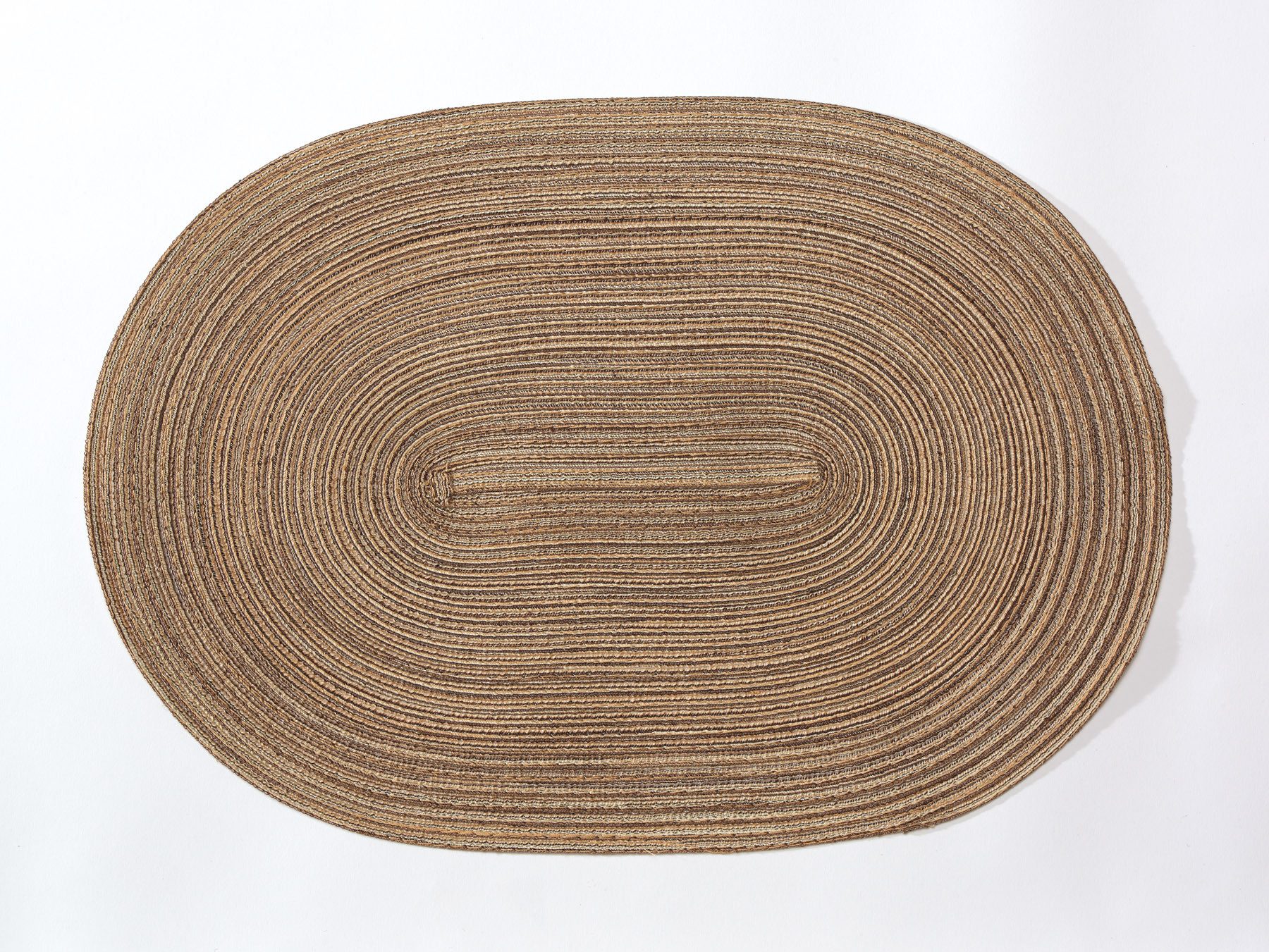Platzset Tischset 12er Set Samba Oval 048/033 havanna