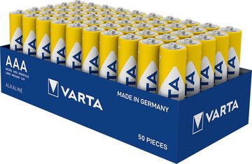 VARTA »50er Pack Energy AAA Micro Alkaline« Batterie, LR03 (50 St)