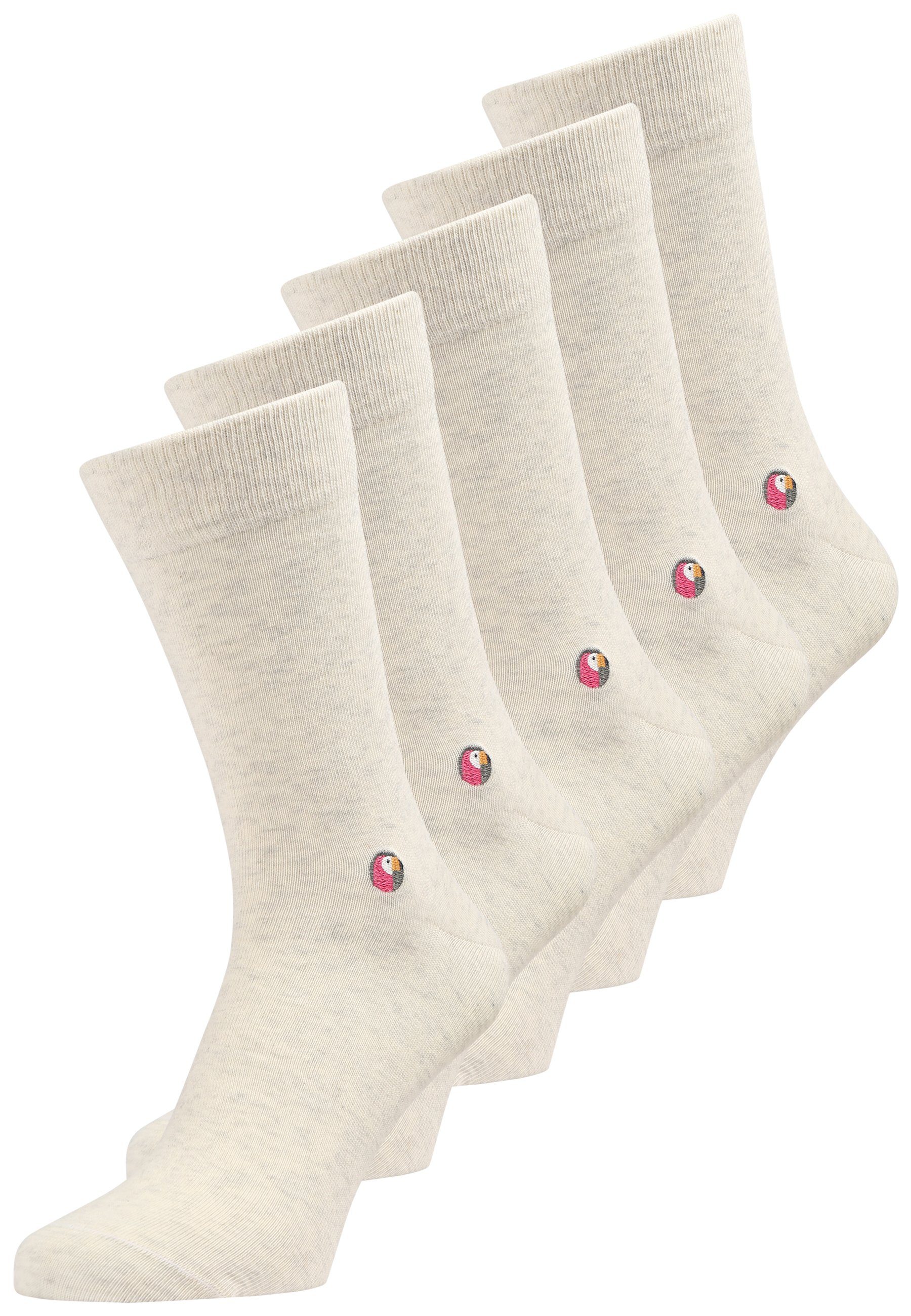 Set Pack (5-Paar) 5er Sokid 6 Bio-Baumwolle GOTS zertifizierte Socken