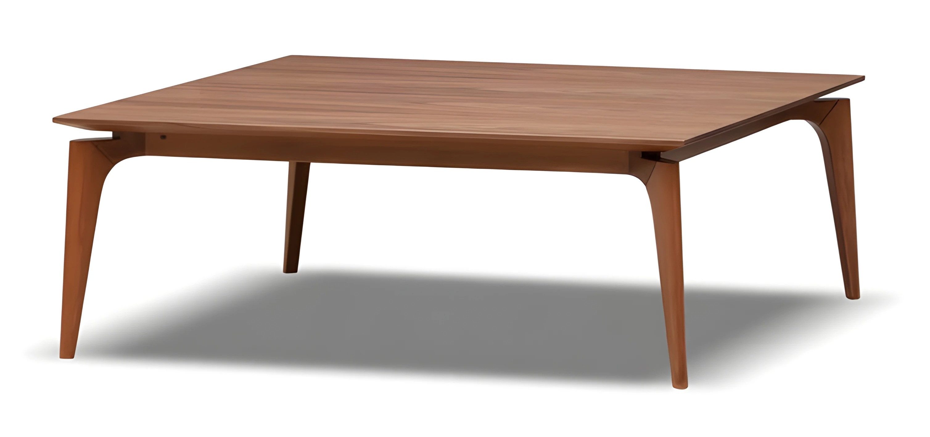 JVmoebel Couchtisch Eleganter Holztisch in warmem Braun mit zeitloser Ästhetik (Packung), Made in Europe