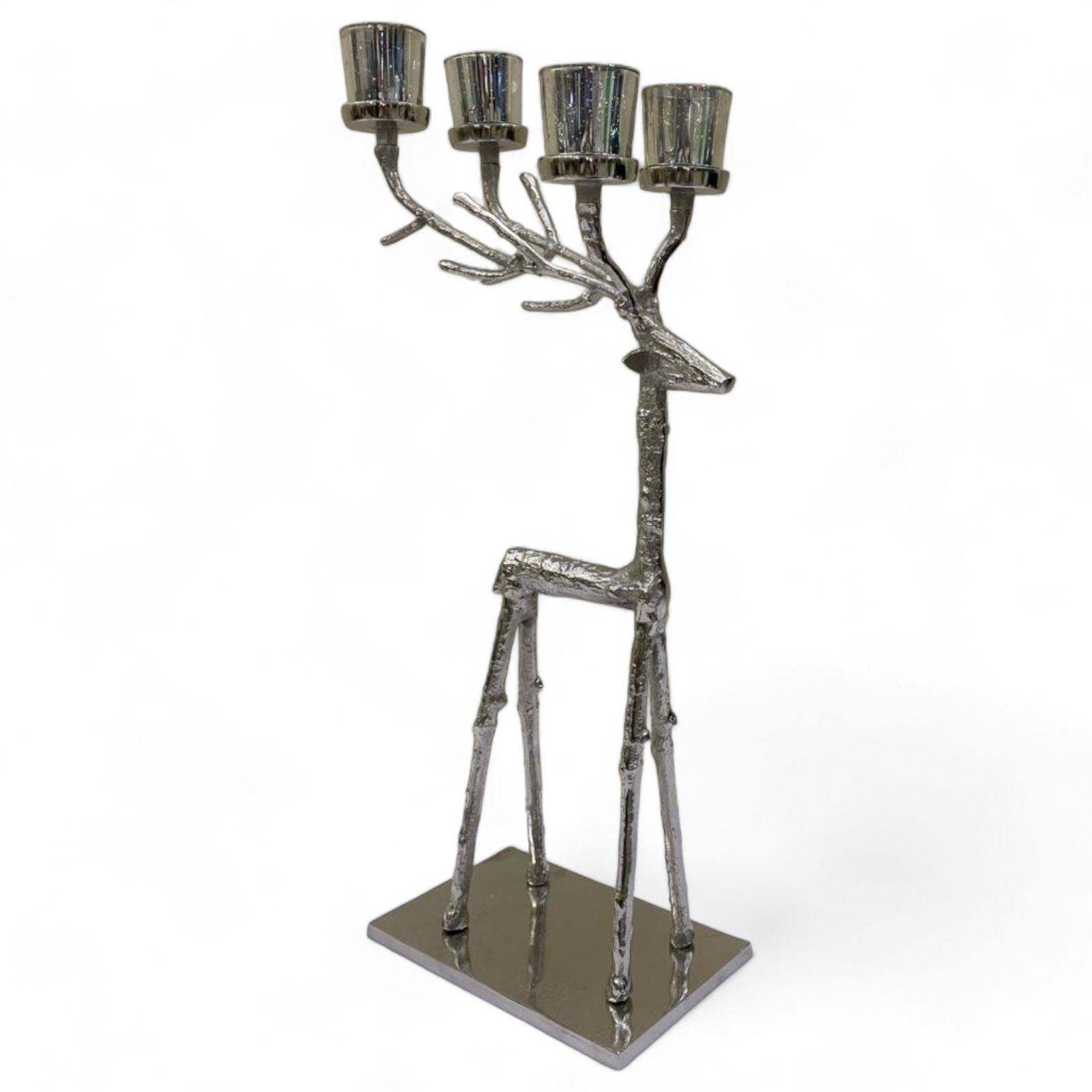 Gravidus Kerzenhalter Designer Kerzenhalter SARNA – Elegante Hirsch-Silhouette