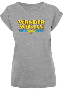F4NT4STIC T-Shirt DC Comics Superhelden Wonder Woman Crackle Logo Print