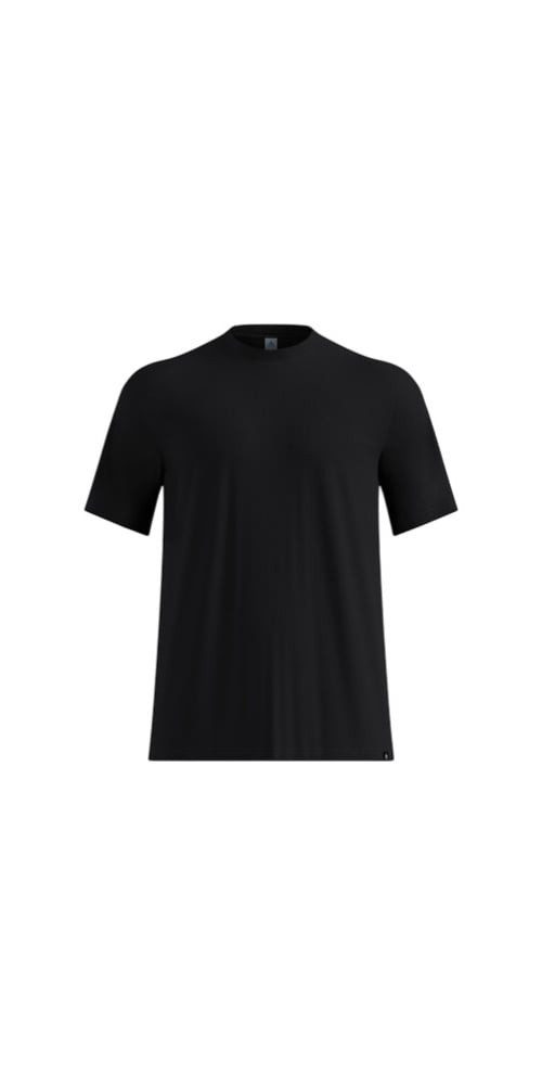 T-Shirt Wander-/Freizeit Cubic Light (leicht, schnelltrocknend) schwarz Herren