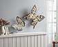 Home affaire Wanddekoobjekt »Wanddeko Vintage Butterfly«, Wanddekoration, Schmetterling, aus Metall, Bild 3