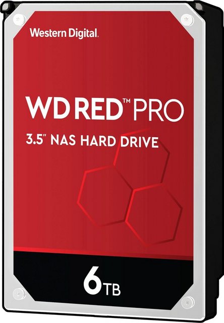 Western Digital »WD Red Pro« HDD-NAS-Festplatte (6 TB) 3,5″, Bulk