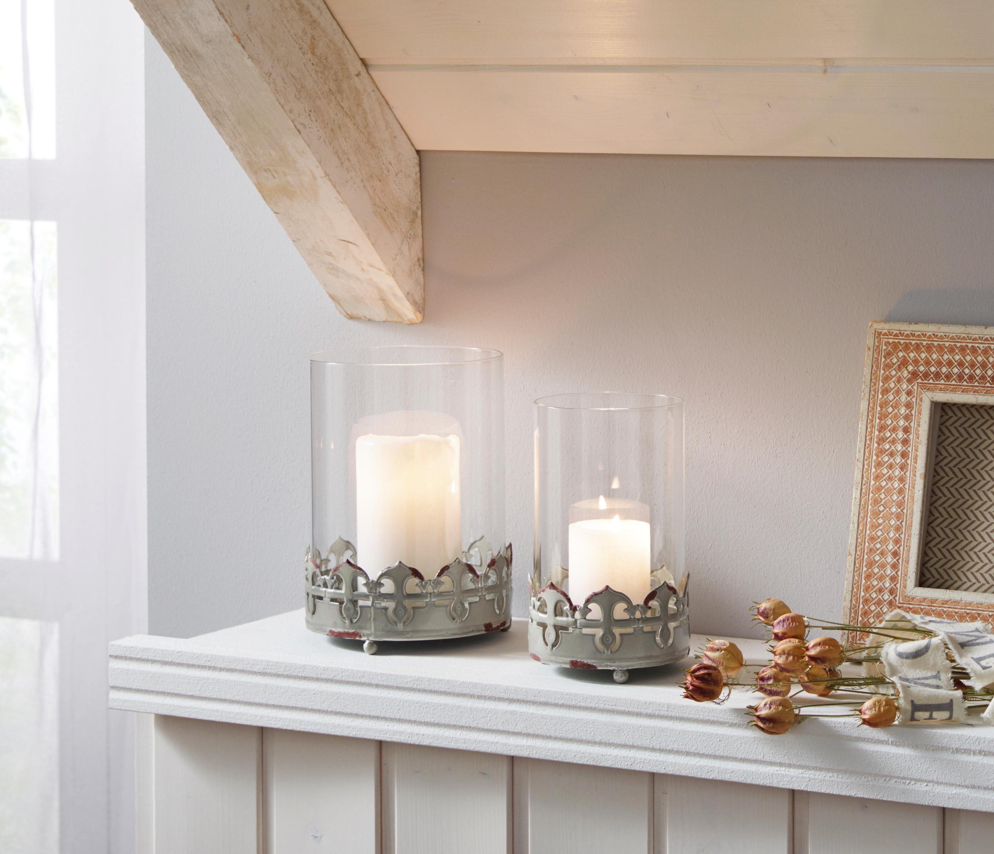 Home affaire Windlicht (2er-Set), im Vintage-Look-kaufen