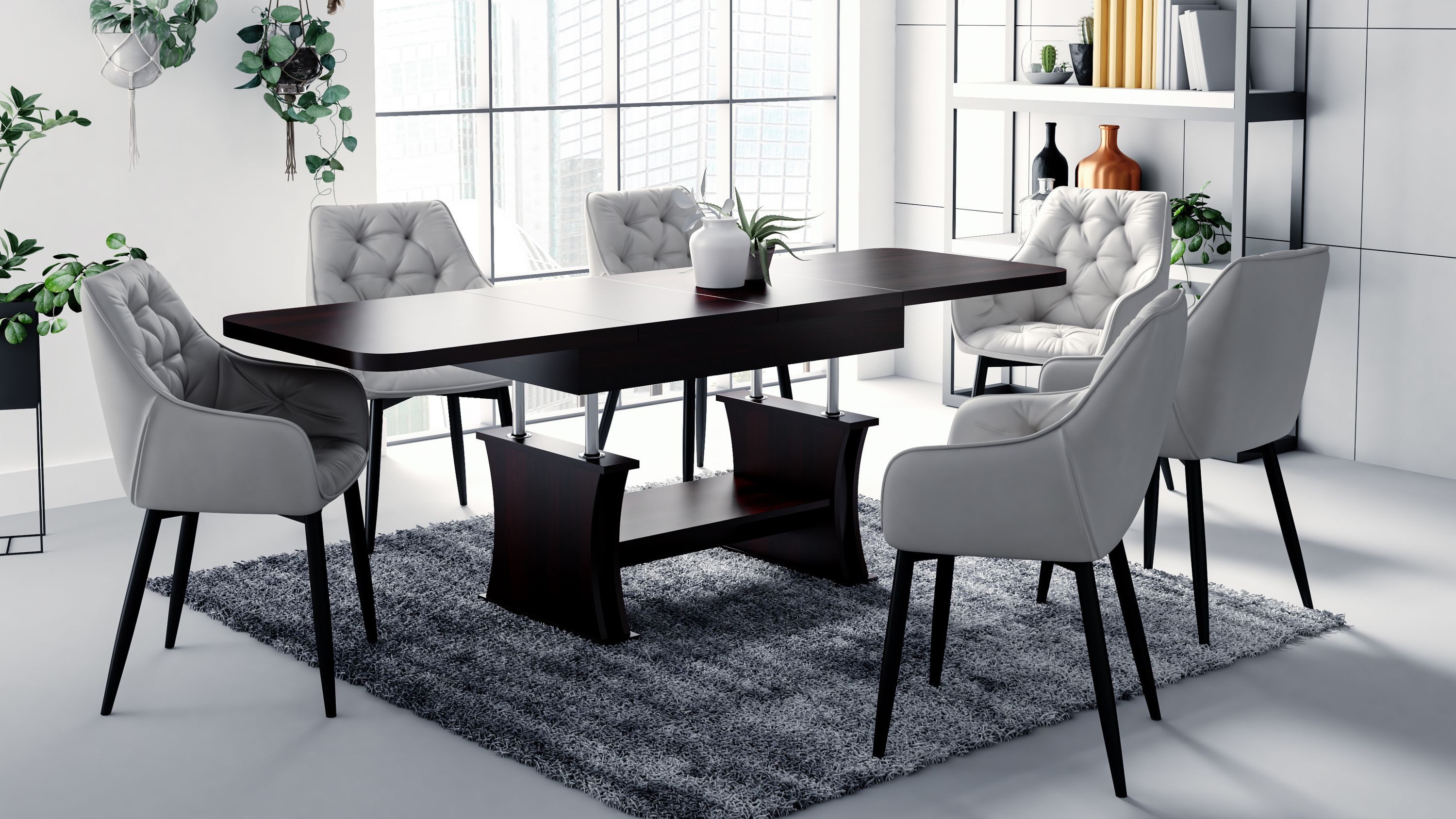 designimpex Couchtisch DA-777 Couchtisch höhenverstellbar ausziehbar günstig online kaufen