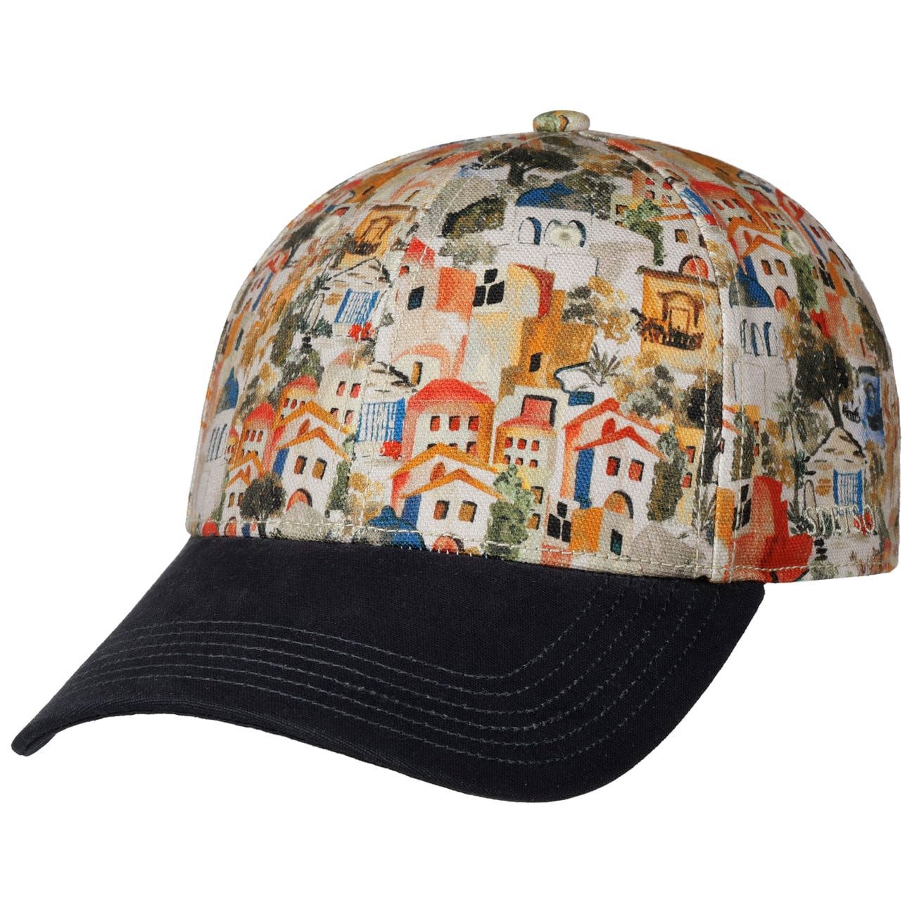 Stetson Baseball Cap (1-St) Basecap Metallschnalle, Made in the EU
