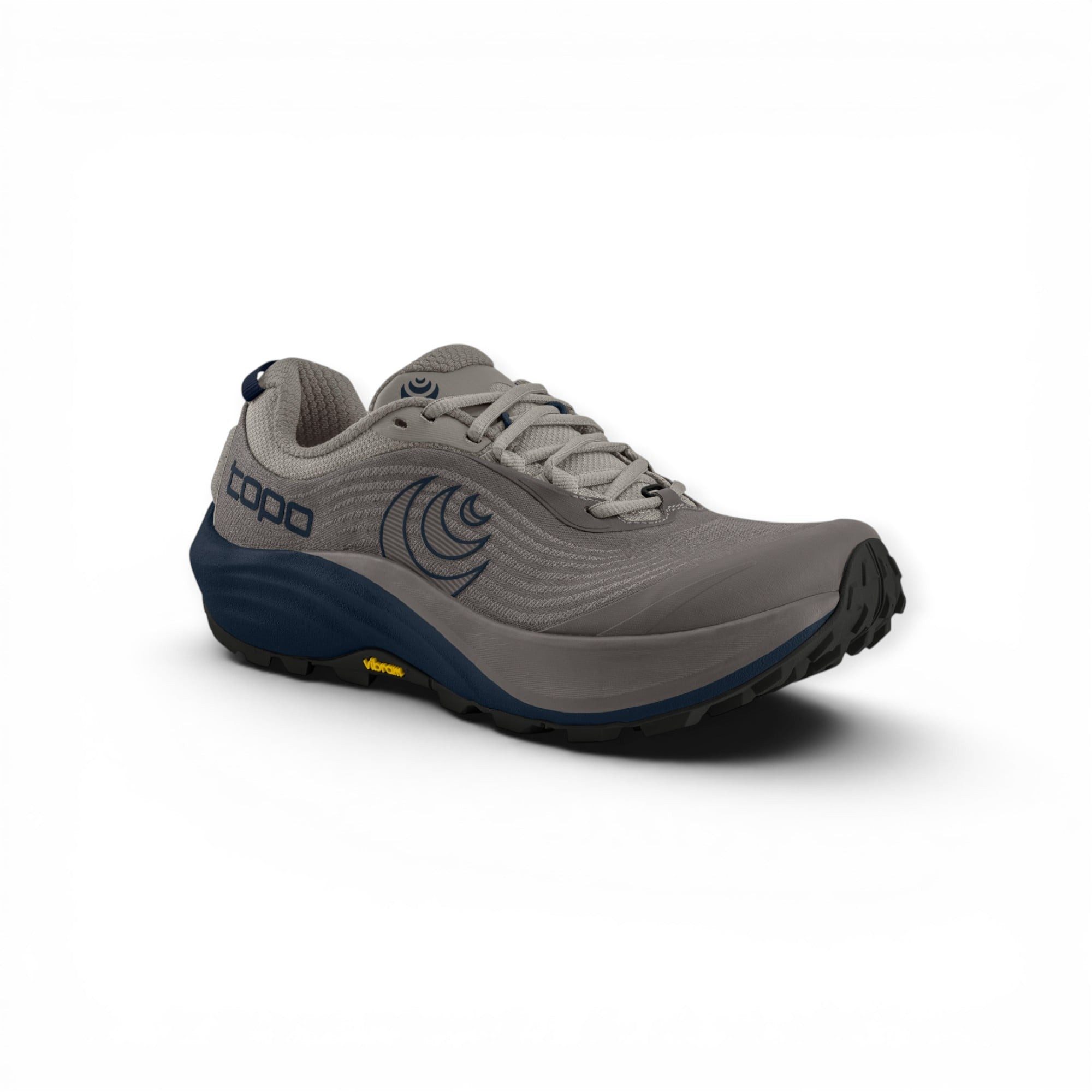 Topo Pursuit 3 (Dämpfung, Langstrecke, Zero-Drop) grau/navy Herren Laufschuh