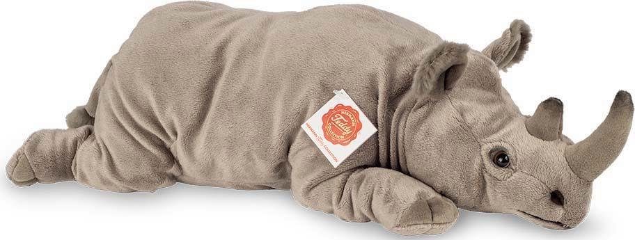 Image of Teddy Hermann Kuscheltier Nashorn, 45 cm, grau