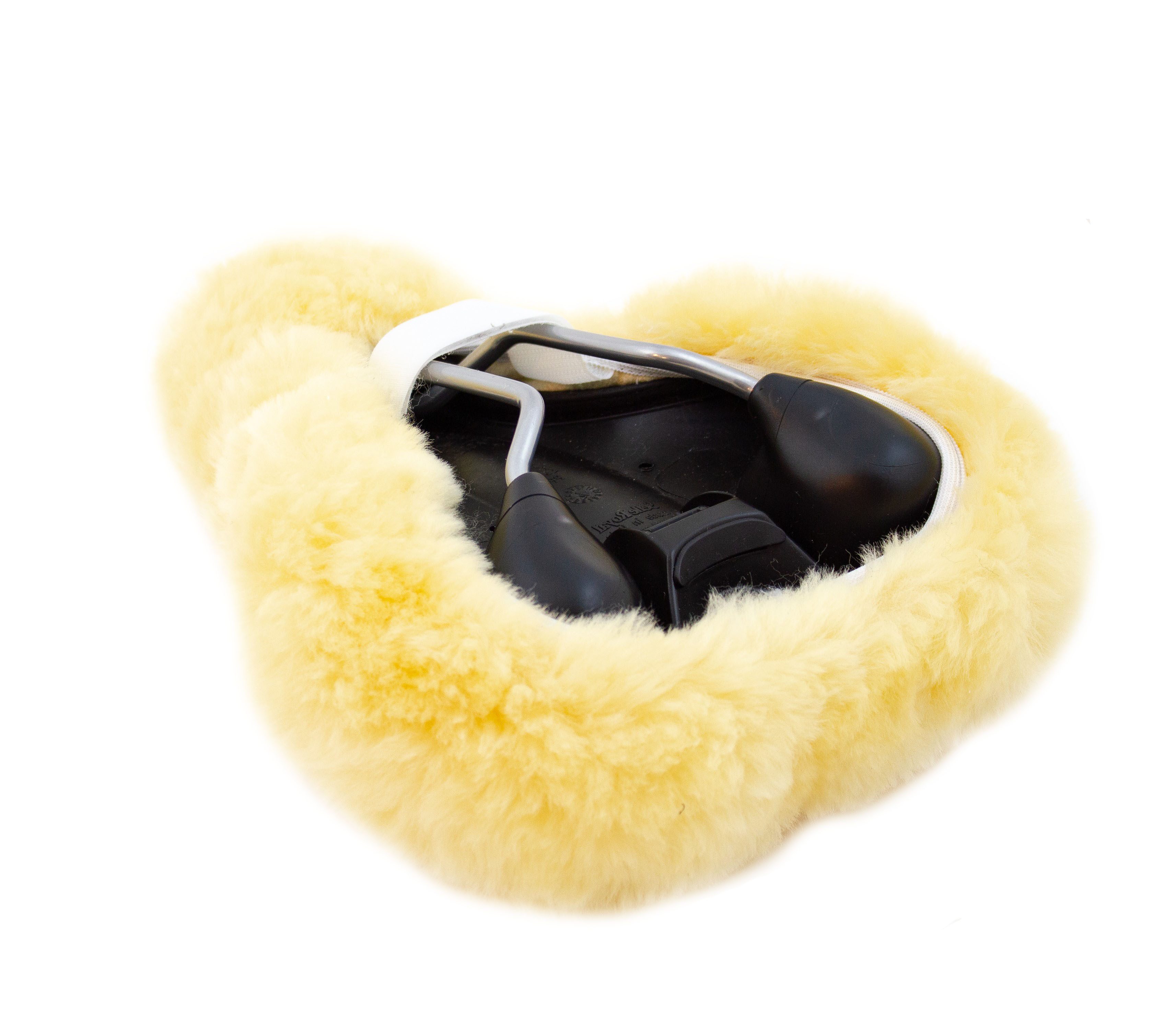 Reissner Lammfelle Sattelbezug Sattelbezug Fahrradsattel aus echtem Lammfell FSB-A (1 St)