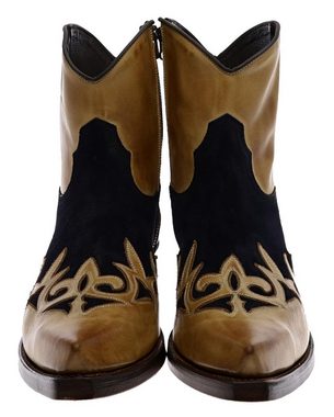 FB Fashion Boots EMILIO Cuero Azul Westernstiefelette Stiefelette