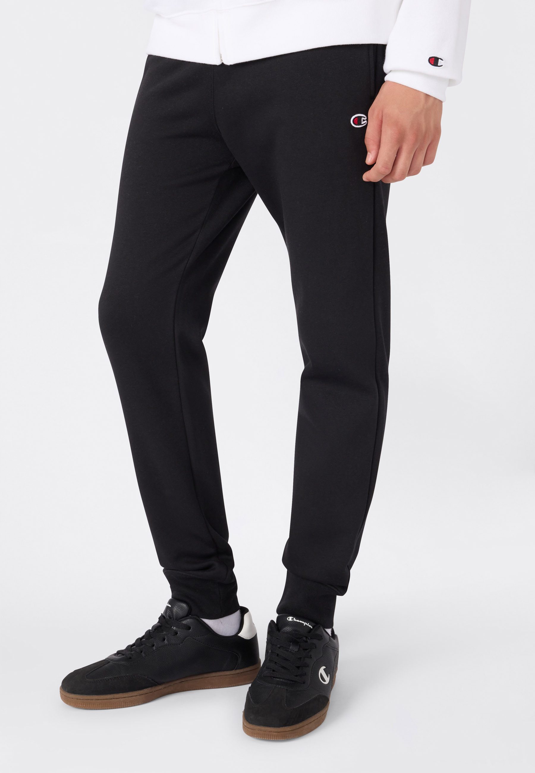 Champion Jogginganzug SPORTWEAR SWEATSUITS Standard Fit (2-tlg), zweiteiliges Set, auch in großen Größen, aus Baumwolle und Polyester