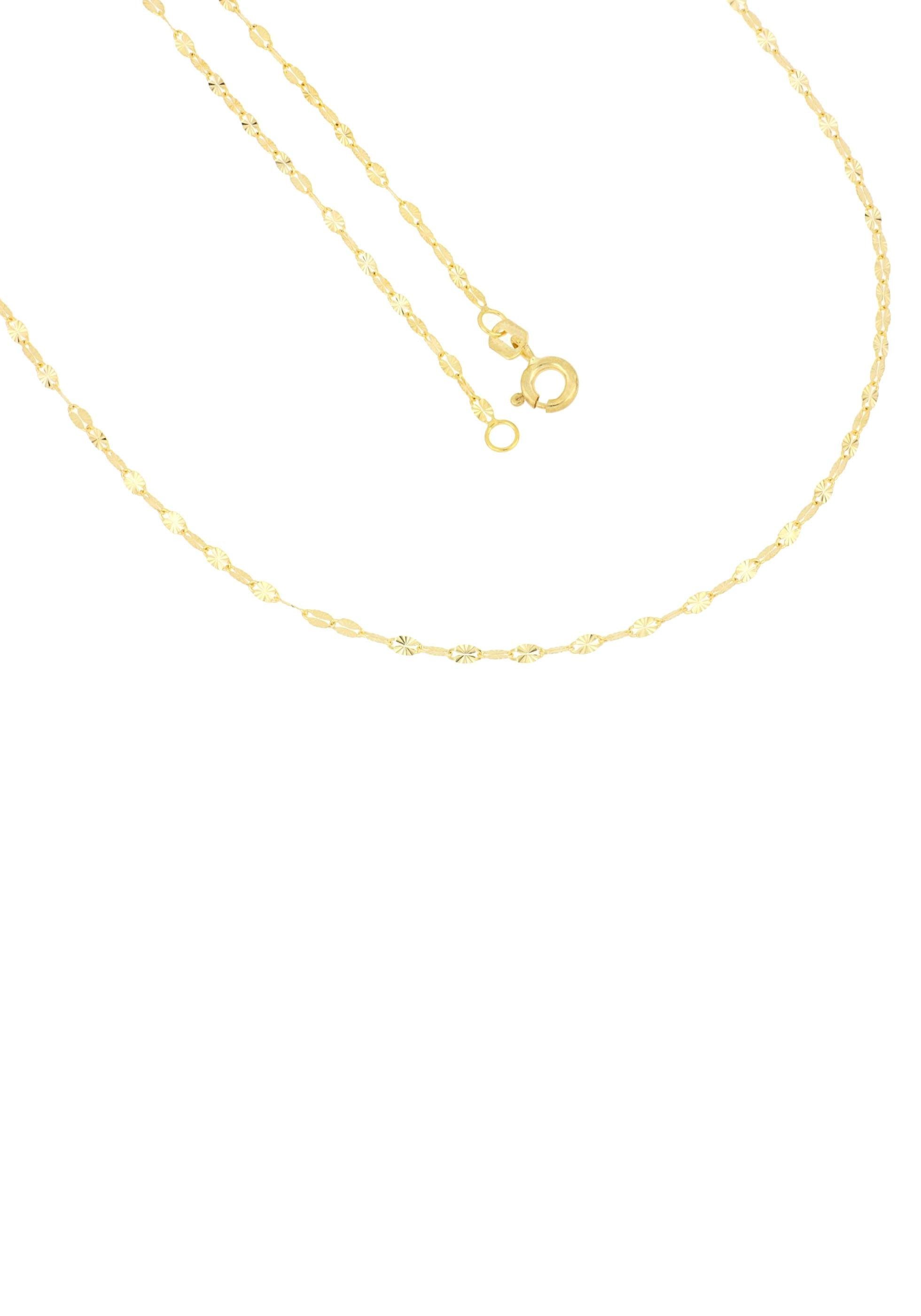 Firetti Goldkette »in Plättchenkettengliederung, 2,0 mm breit,  sterndiamantiert« online kaufen | OTTO