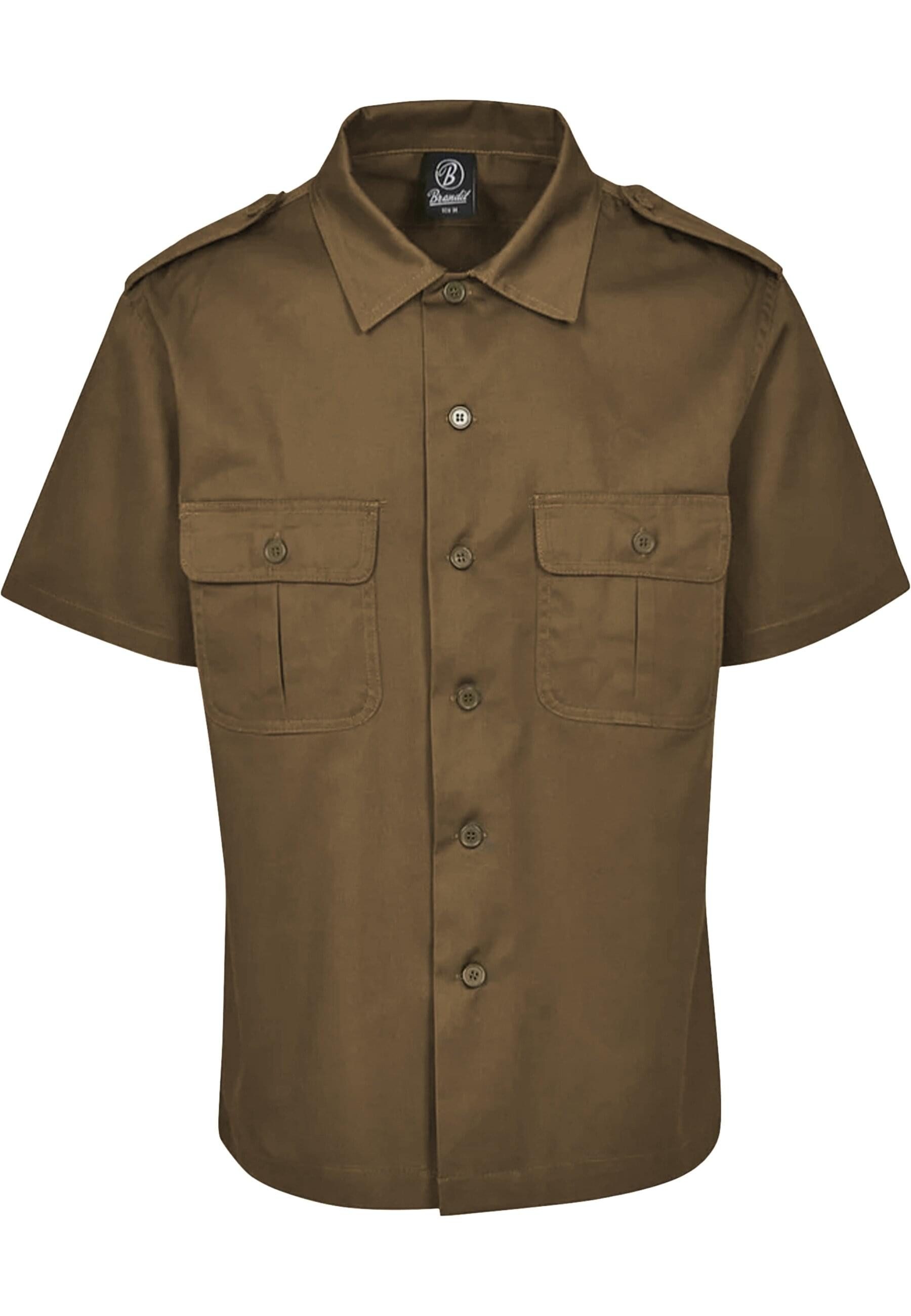 Langarmhemd Brandit Herren Short Sleeves US Shirt
