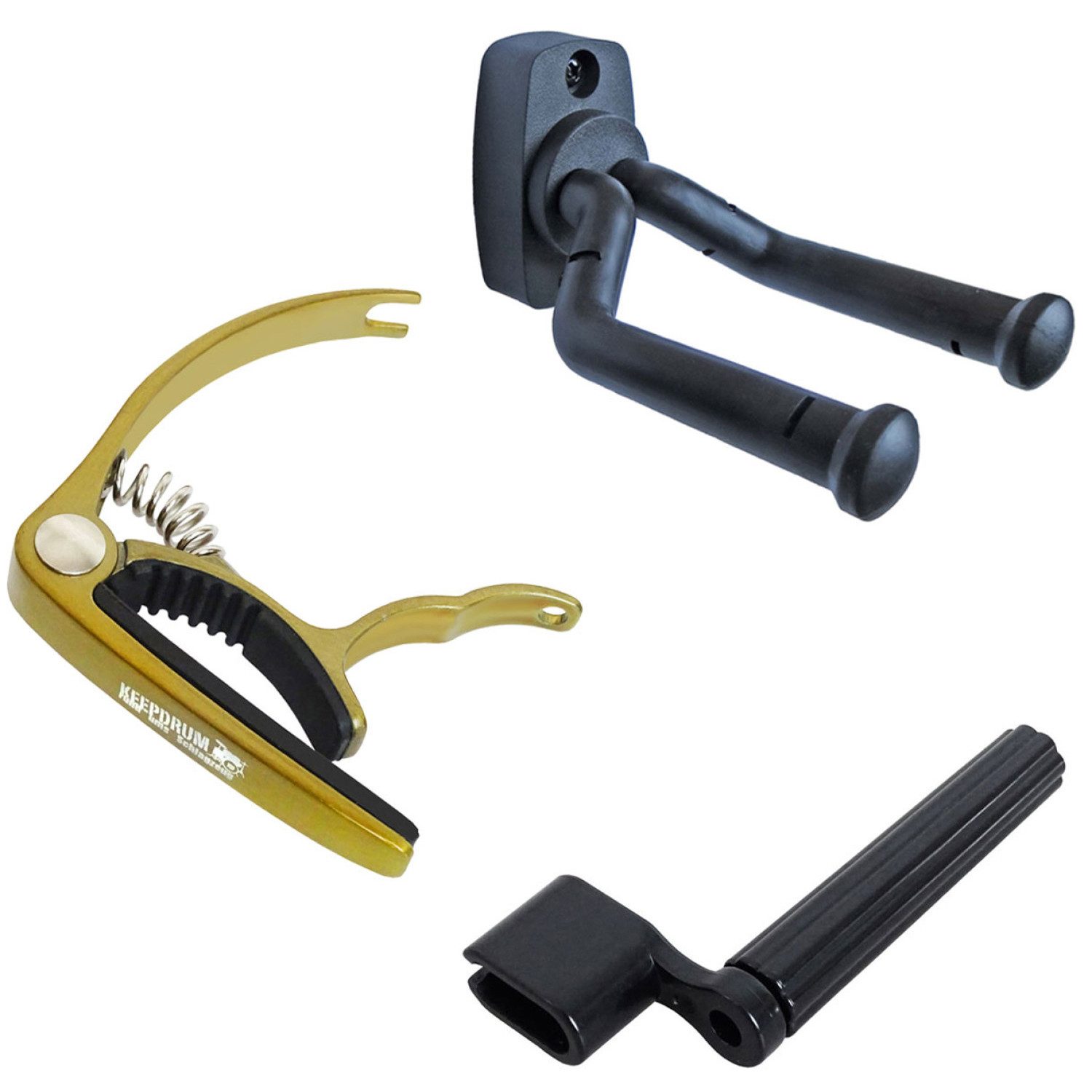 E-Gitarre keepdrum Gitarren-Zubehör-Set