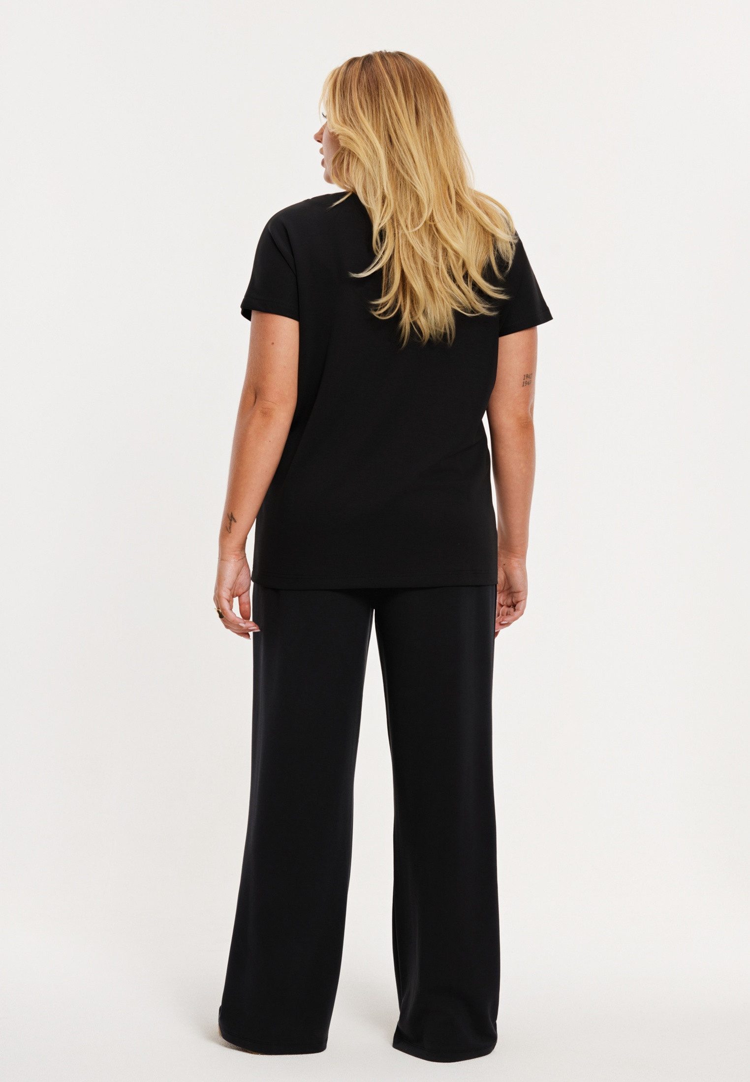 YOEK Bootcuthose Damen Hose Flare Fit