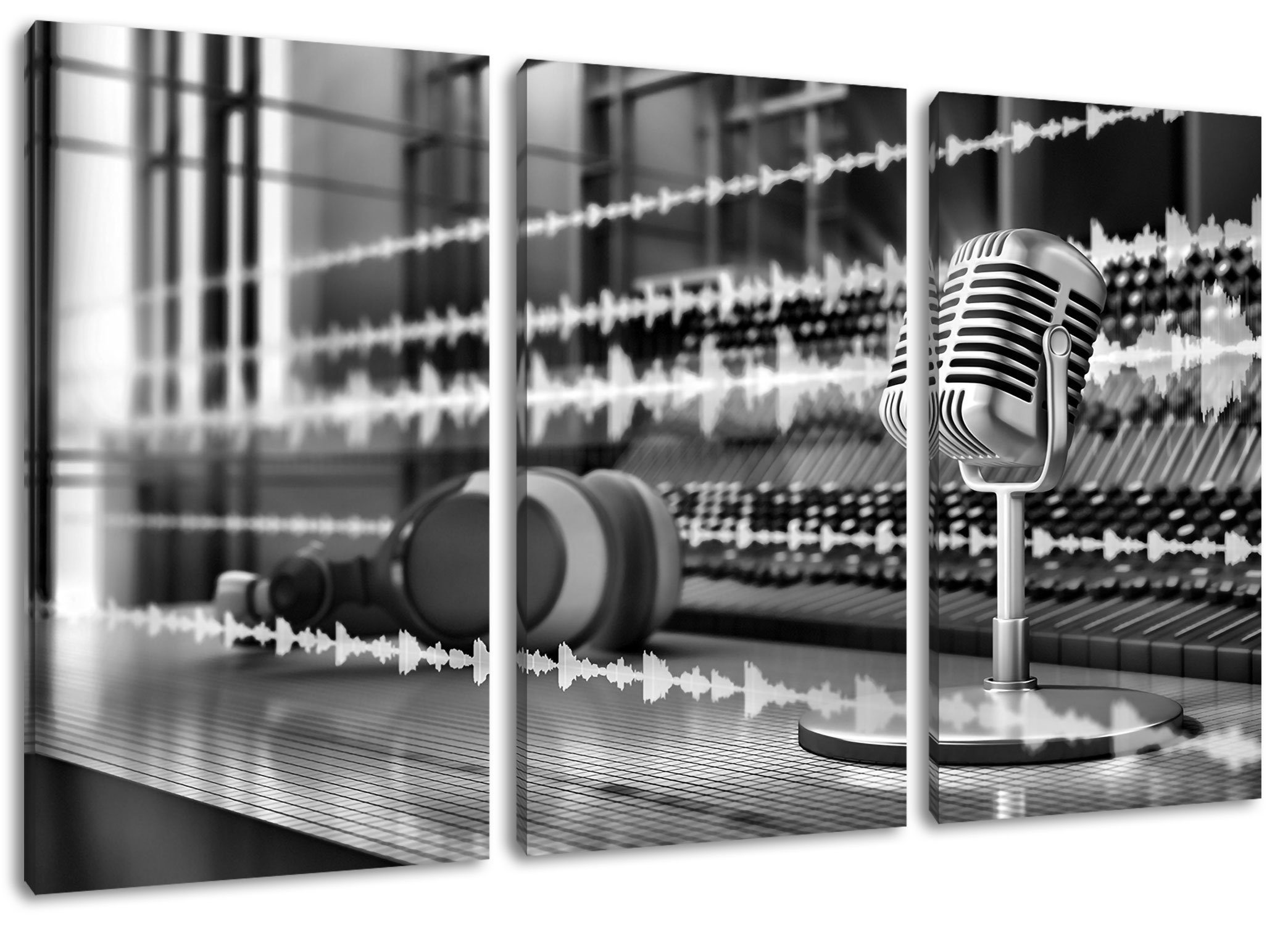 Leinwandbild Musikstudio
