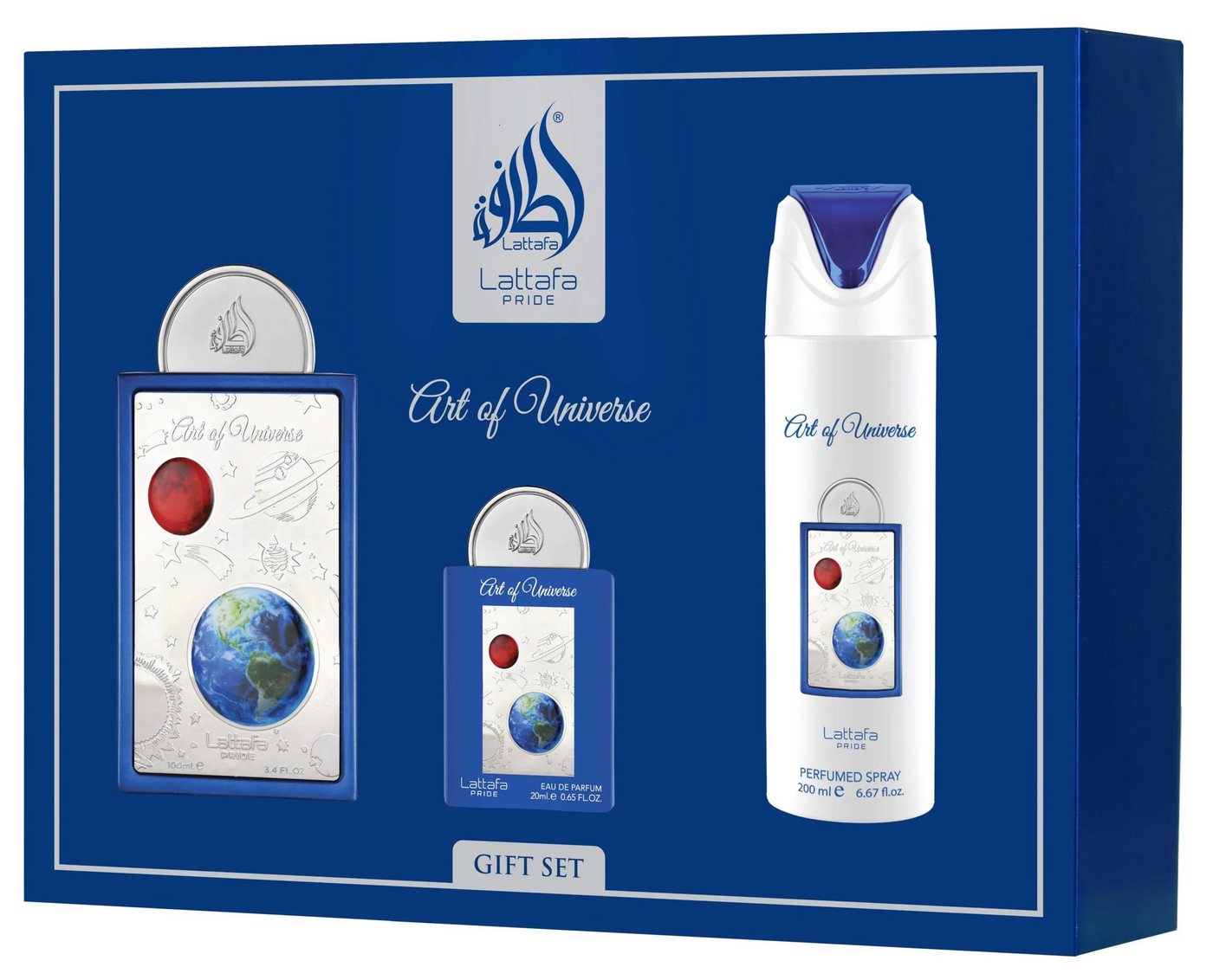 Lattafa Eau de Parfum LATTAFA Art of Universe Set - Eau de Parfum 100ml