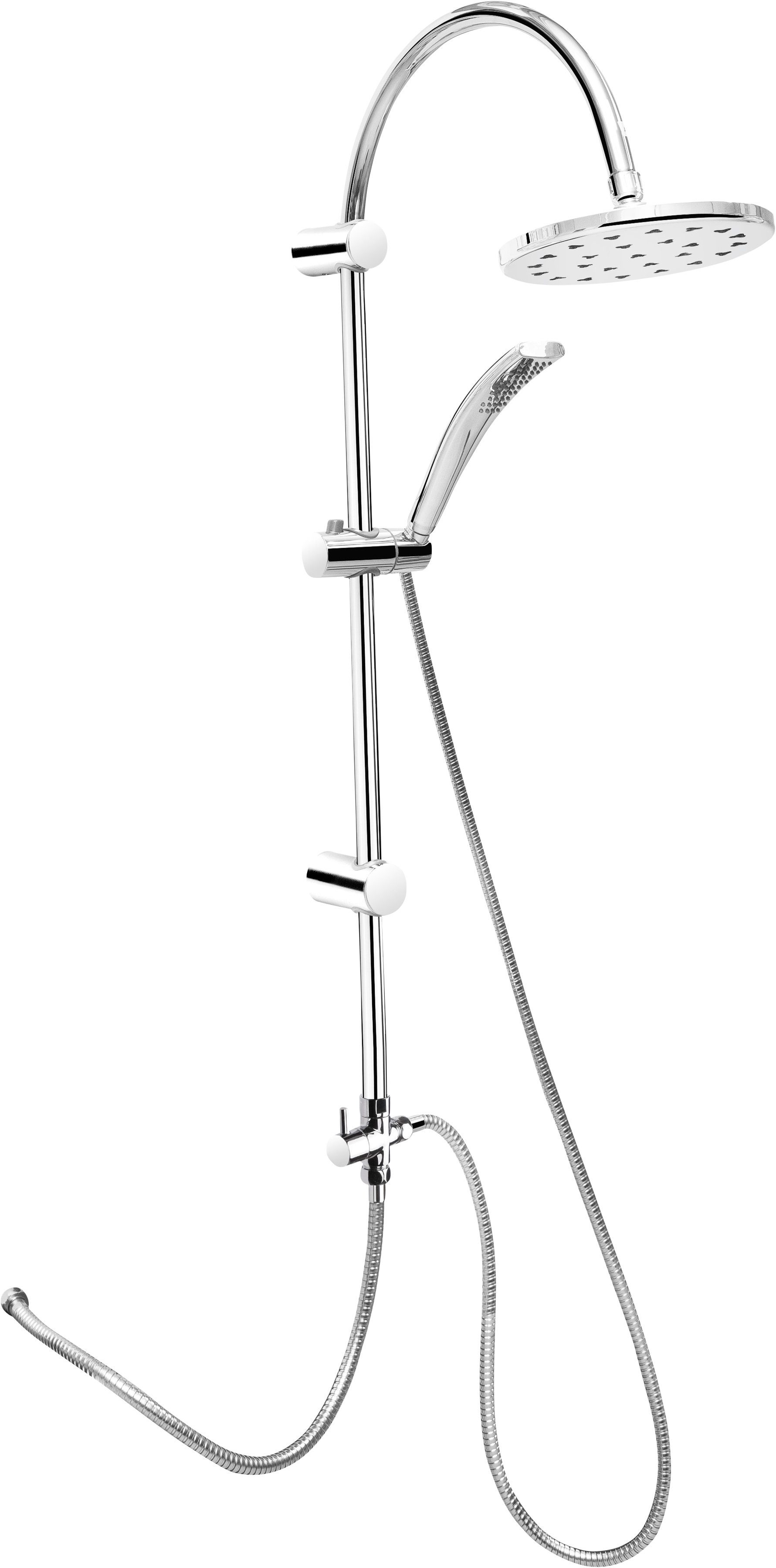 CORNAT Set: Duschsystem »ANTIDROP«, Kopfgröße: Ø 203 mm online kaufen