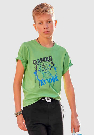 KIDSWORLD T-Shirt »GAMER AT WORK«