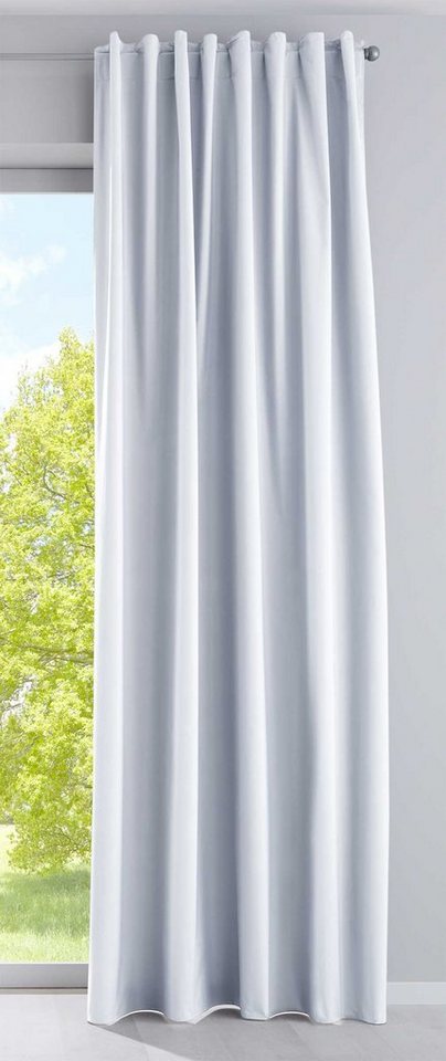 Vorhang, Gardinenbox, verdeckteSchlaufen (1 St), verdunkelnd, Verdunklung  »DARK« 100% Blickdicht Softshell Material 10000350