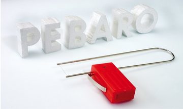 Pebaro Kreativset Styroporschneide-Handgerät mit Ersatzschneidedraht, 800B