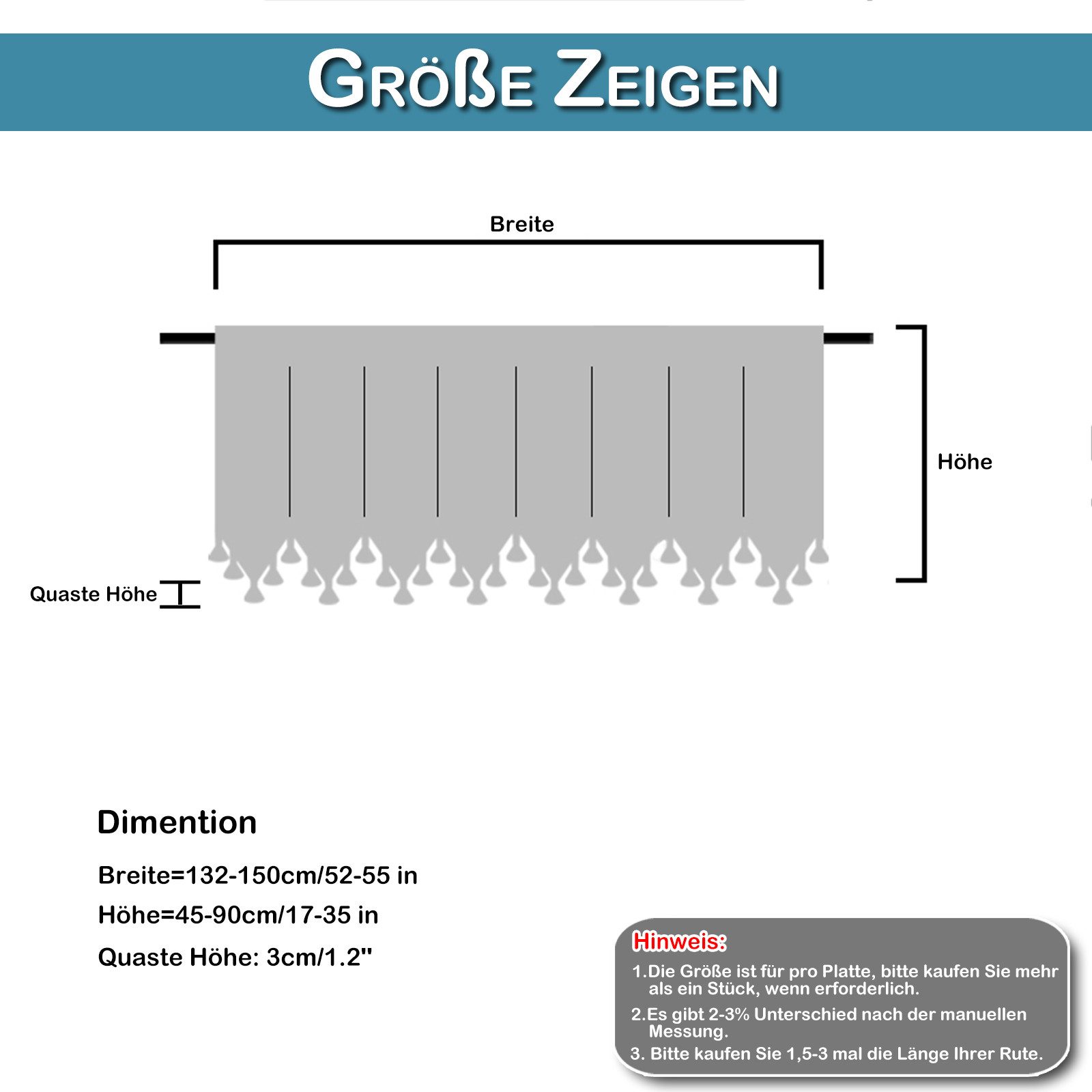 BTTO V&G Scheibengardine Kurze Fenster Gardinen günstig online kaufen
