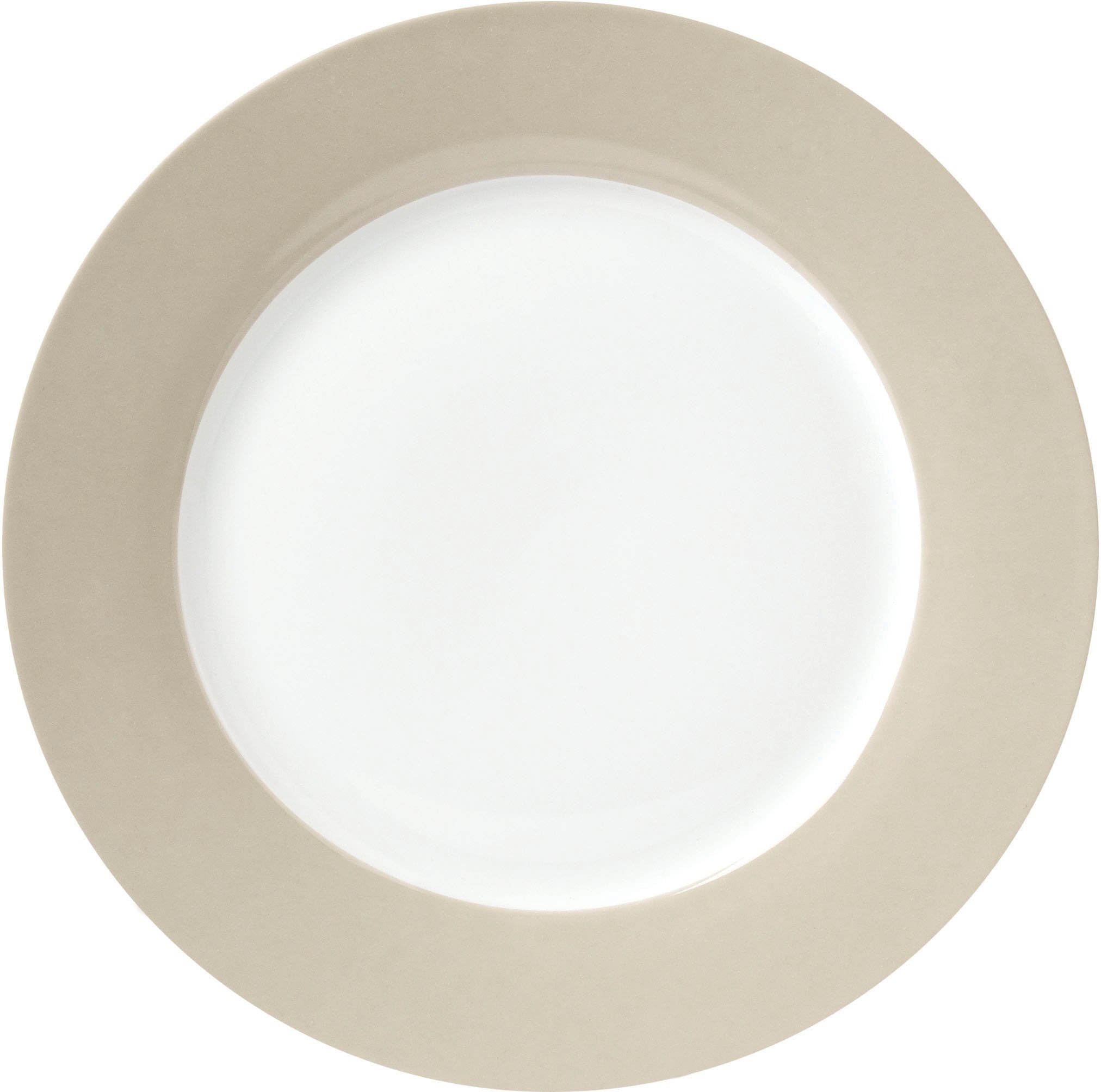 van Well Dessertteller Vario, (6 St), Teller Set, Porzellan, spülmaschinen- und mikrowellengeeignet, Ø 20 cm