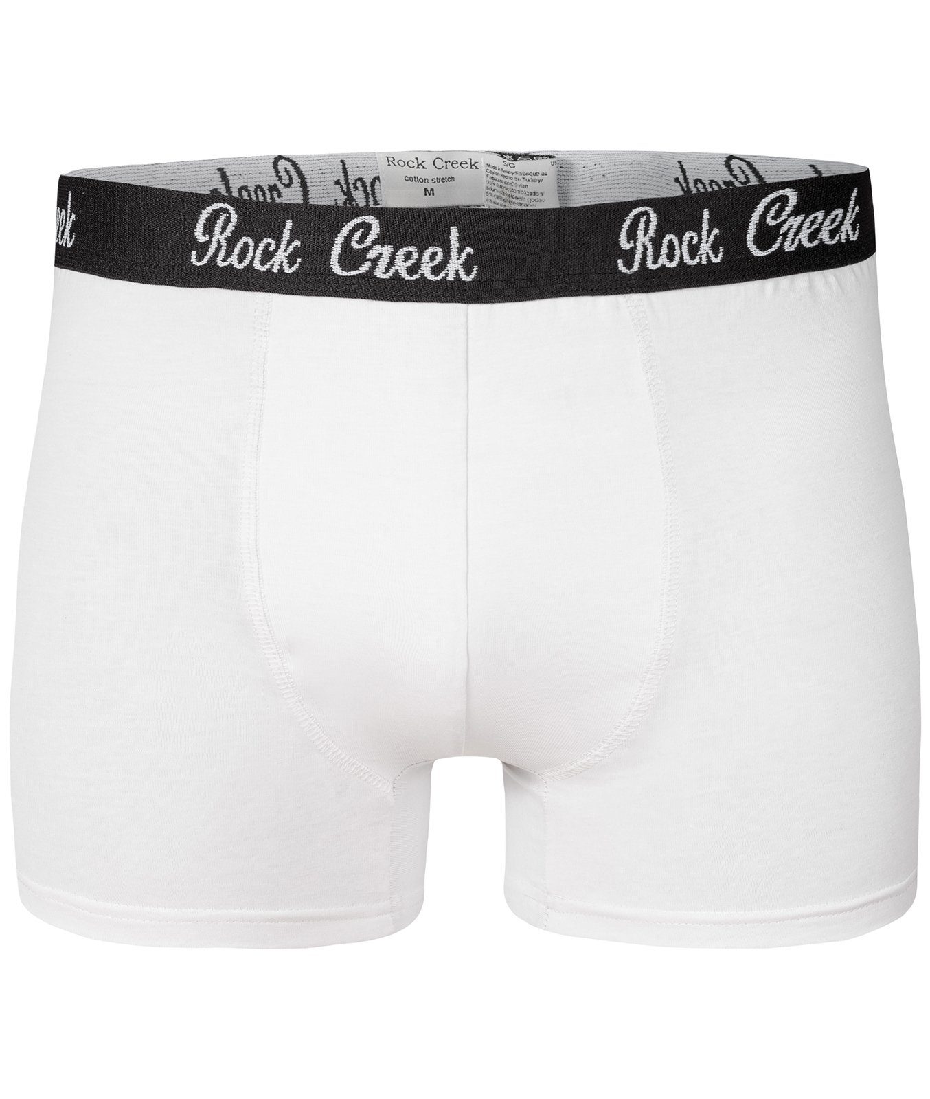 Boxershorts Set Creek H-218 | Boxershorts Weiß Rock Herren schwarz und 8er weiß Schwarz
