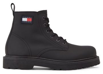 Tommy Jeans TJM RUBERIZED LACE UP BOOT Schnürboots mit seitlicher Logoflagge