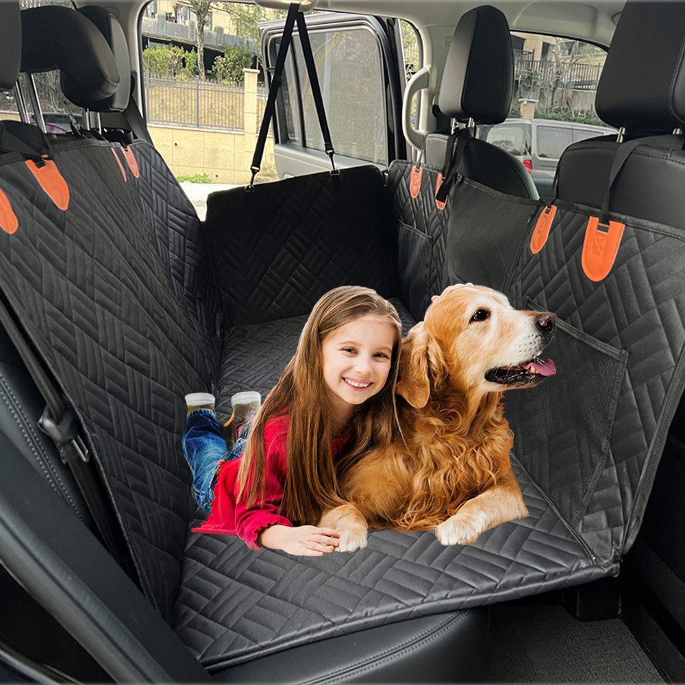 Insma Tier-Autoschondecke Hundedecke Auto Rückbank, Kratzfeste Autoschondec günstig online kaufen