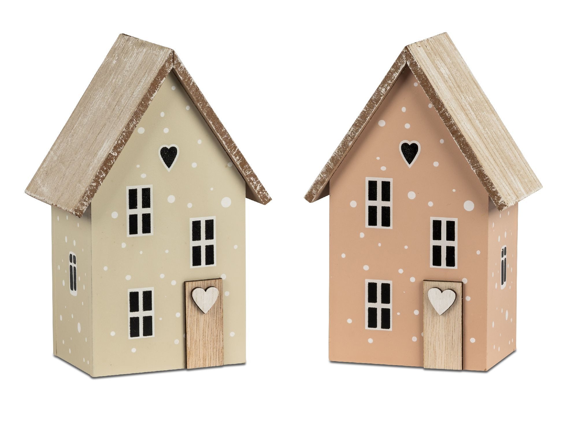 formano Dekofigur Frühlingszeit, Farbe: Mehrfarbig, Motiv: Häuser